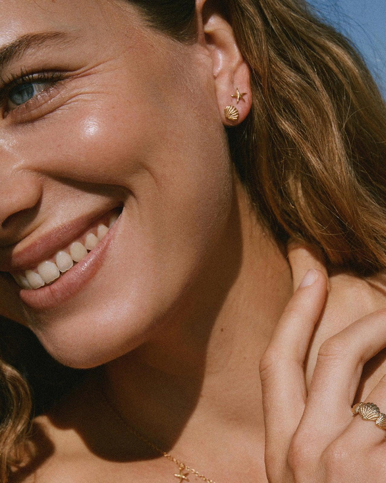 Actea Stud Earrings - Image 4