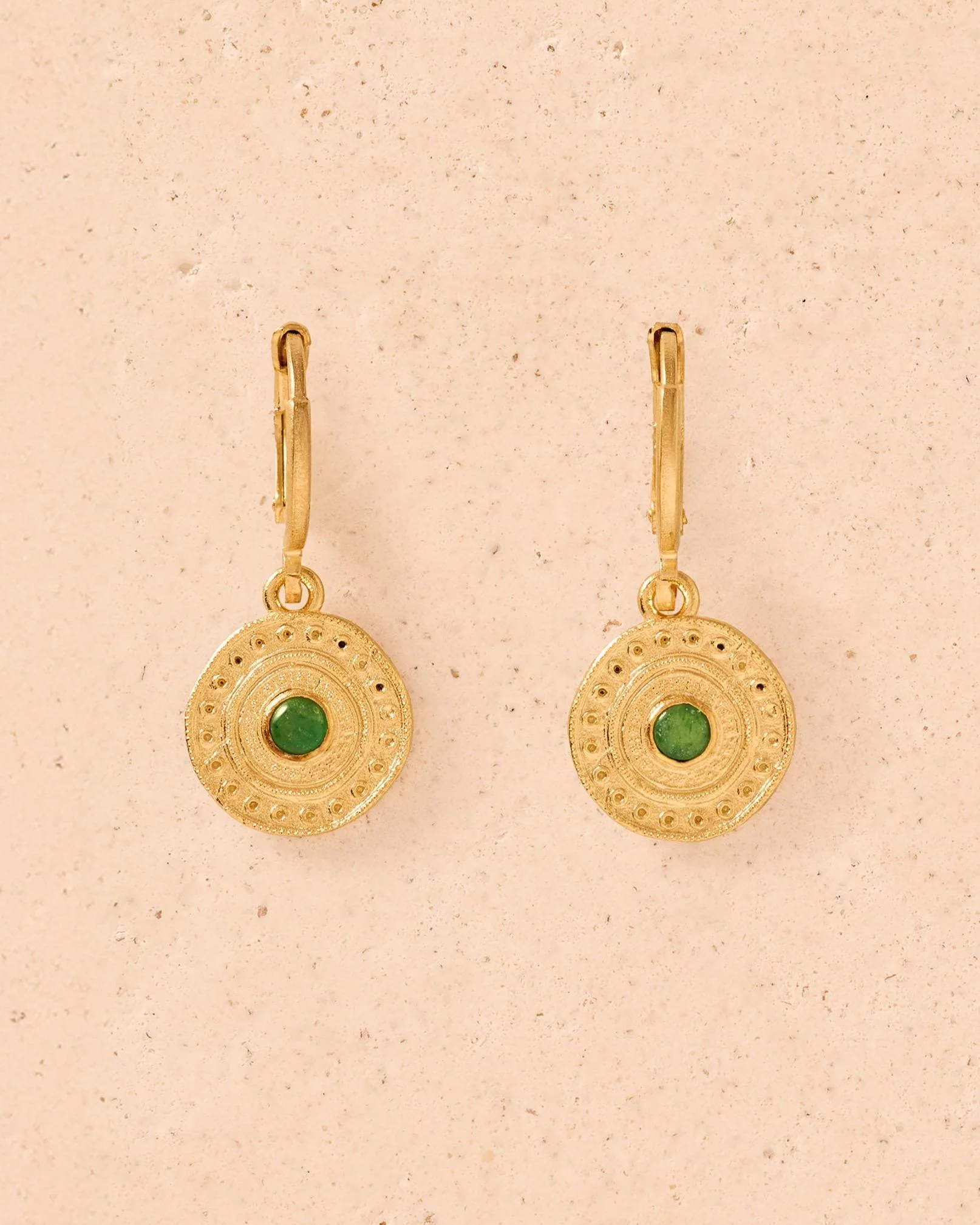 Alba Green Earrings