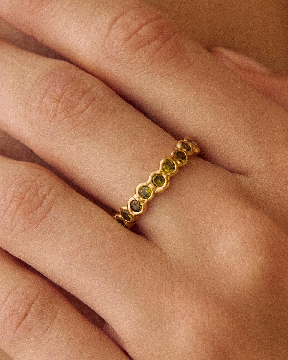 Amélia II Dark Green Ring - Image 2