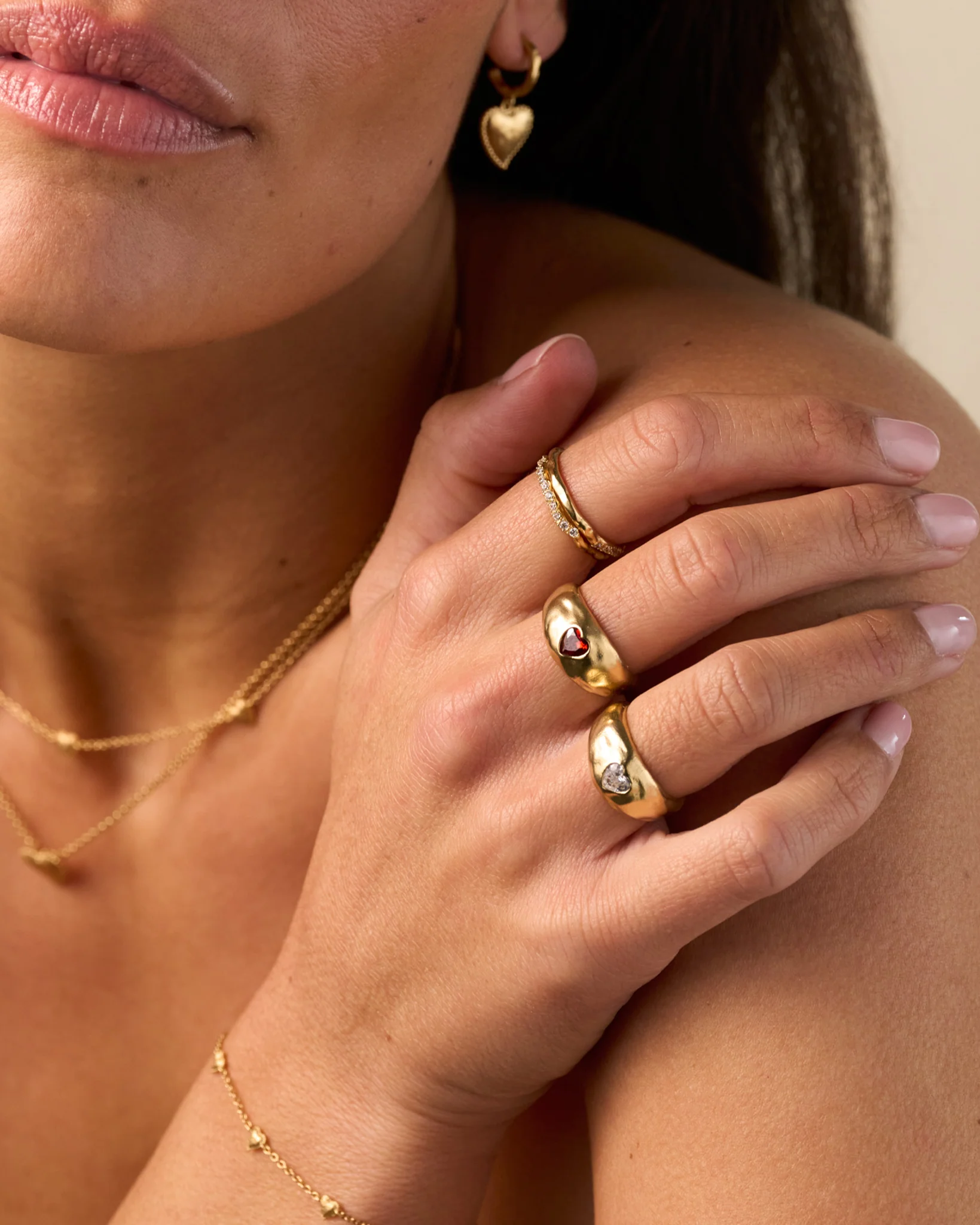 Amori Hoop Earrings - Image 4