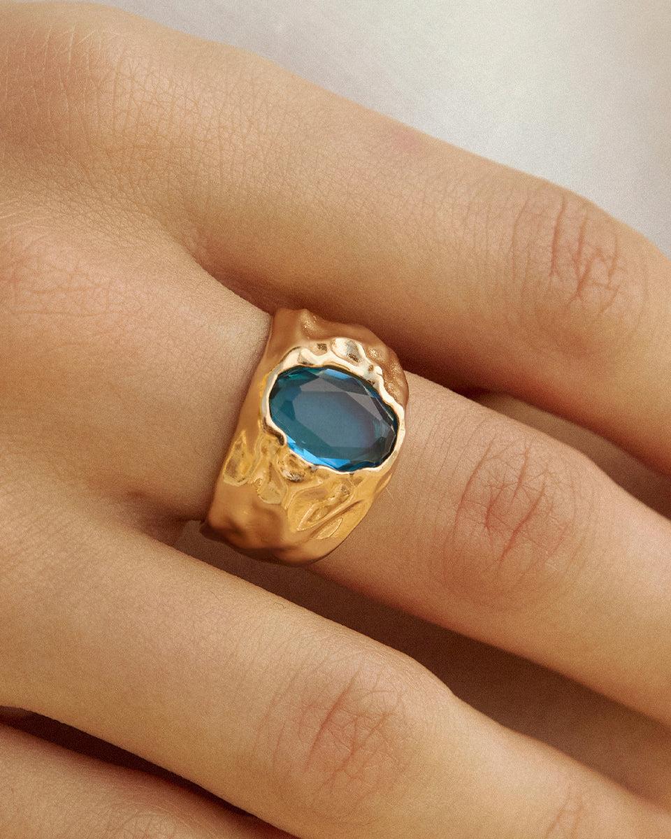 Carmen Blue Ring - Image 2