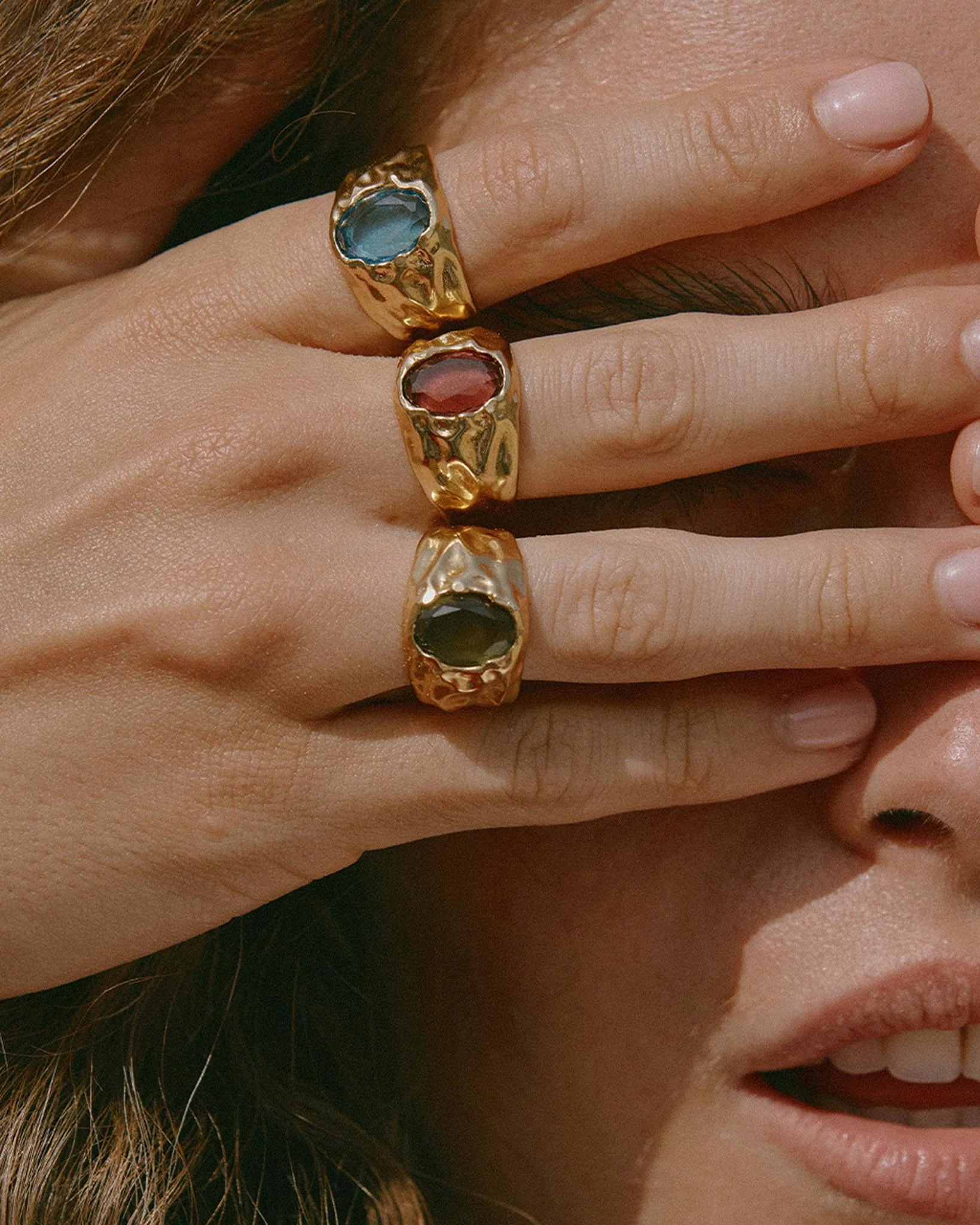 Carmen Blue Ring - Image 3