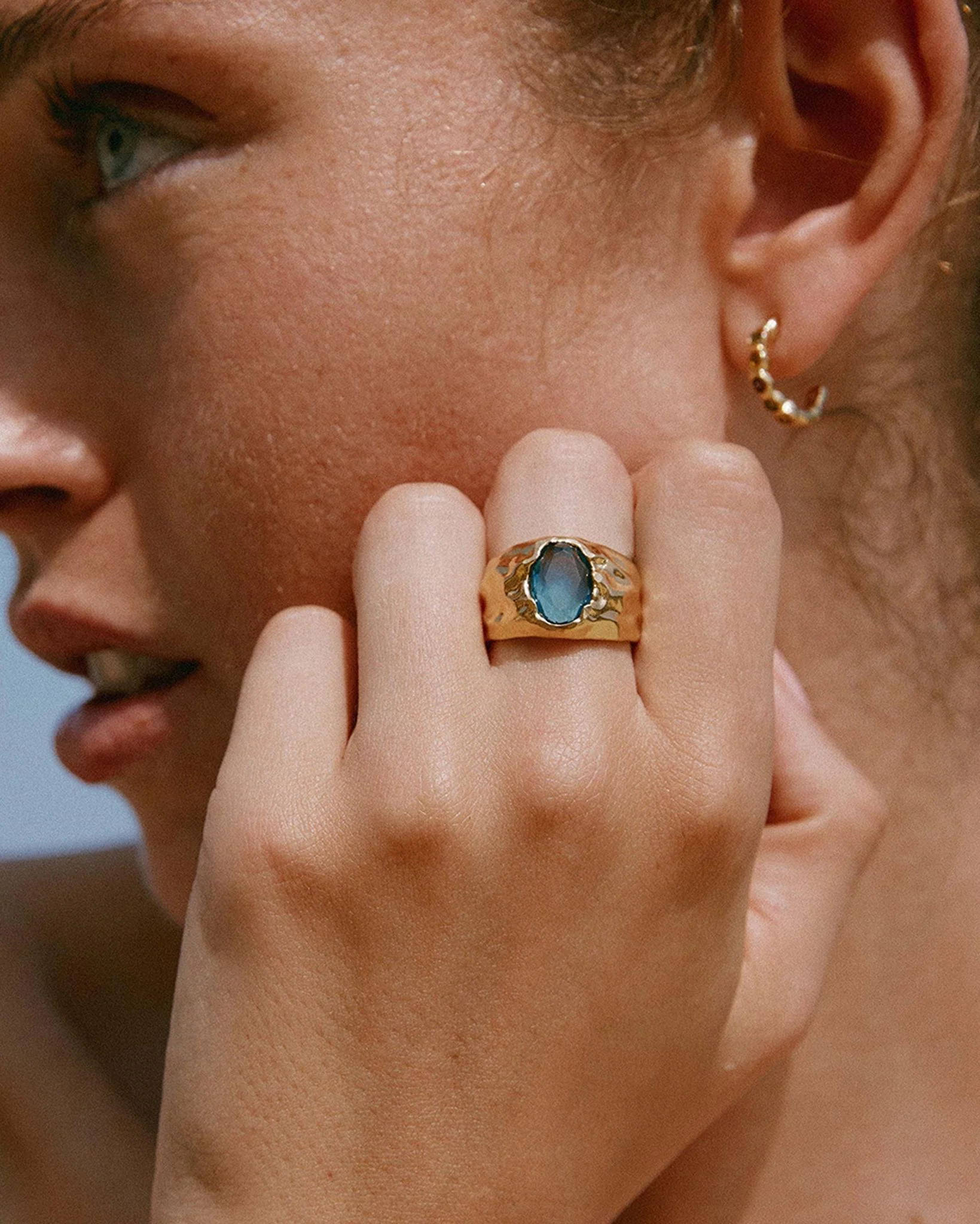 Carmen Blue Ring - Image 5