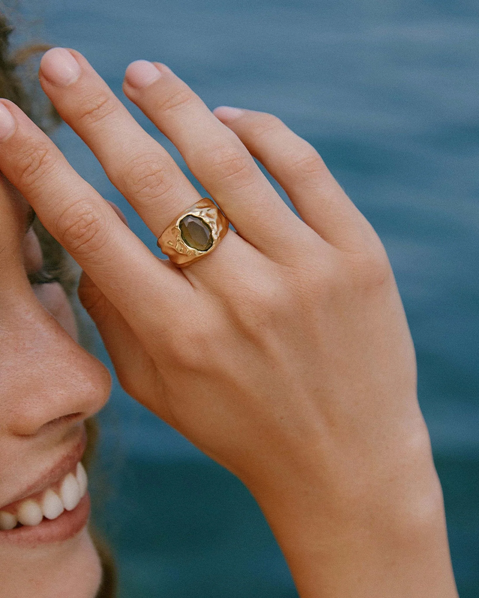 Carmen Dark Green Ring - Image 4