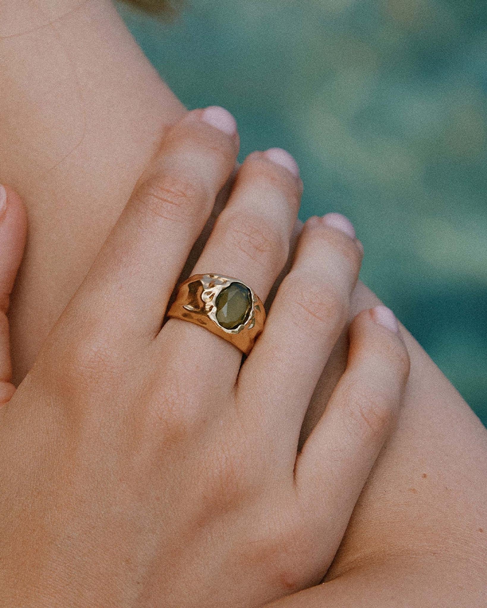 Carmen Dark Green Ring - Image 6