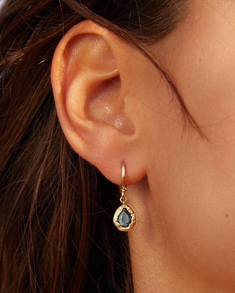Lysia Blue Earrings - Image 2