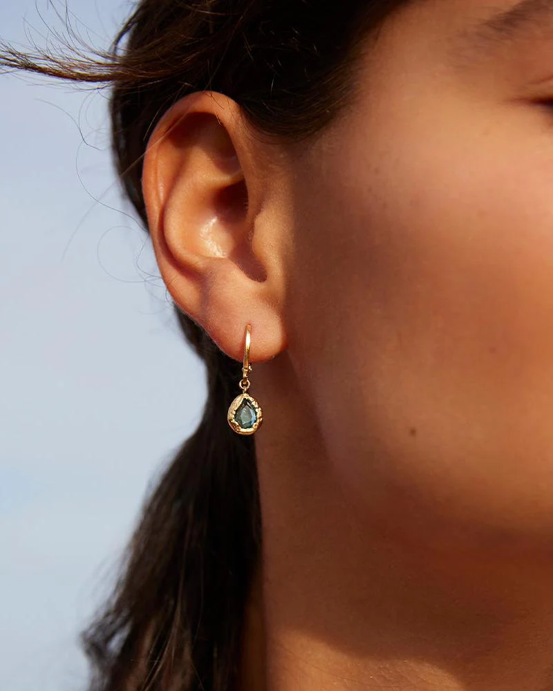Lysia Blue Earrings - Image 4
