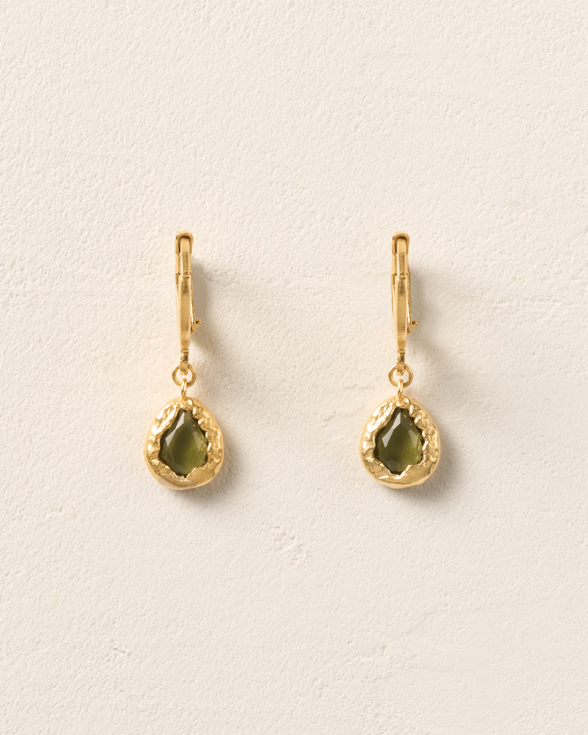 Lysia Dark Green Earrings