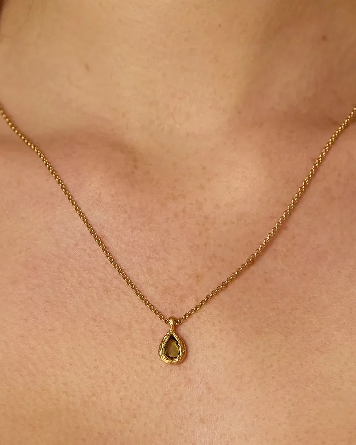 Lysia Dark Green Necklace - Image 2