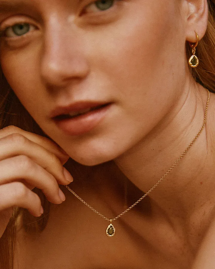Lysia Dark Green Necklace - Image 5