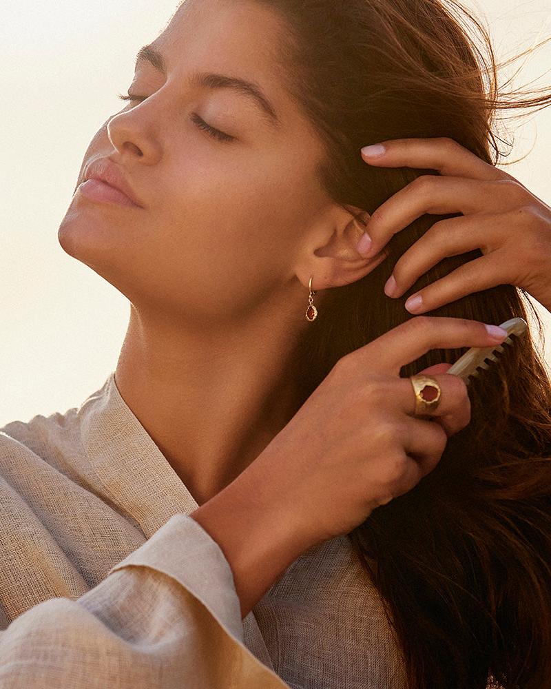 Lysia Rosewood Earrings - Image 3
