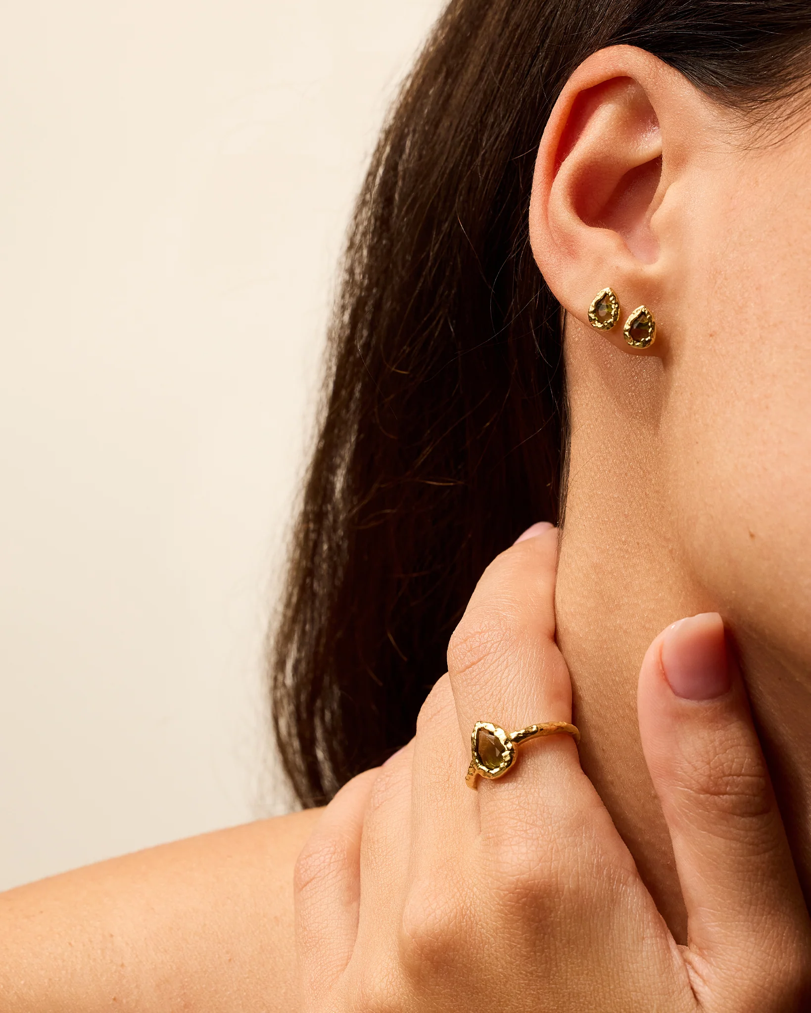 Lysia Stud Earrings - Image 3