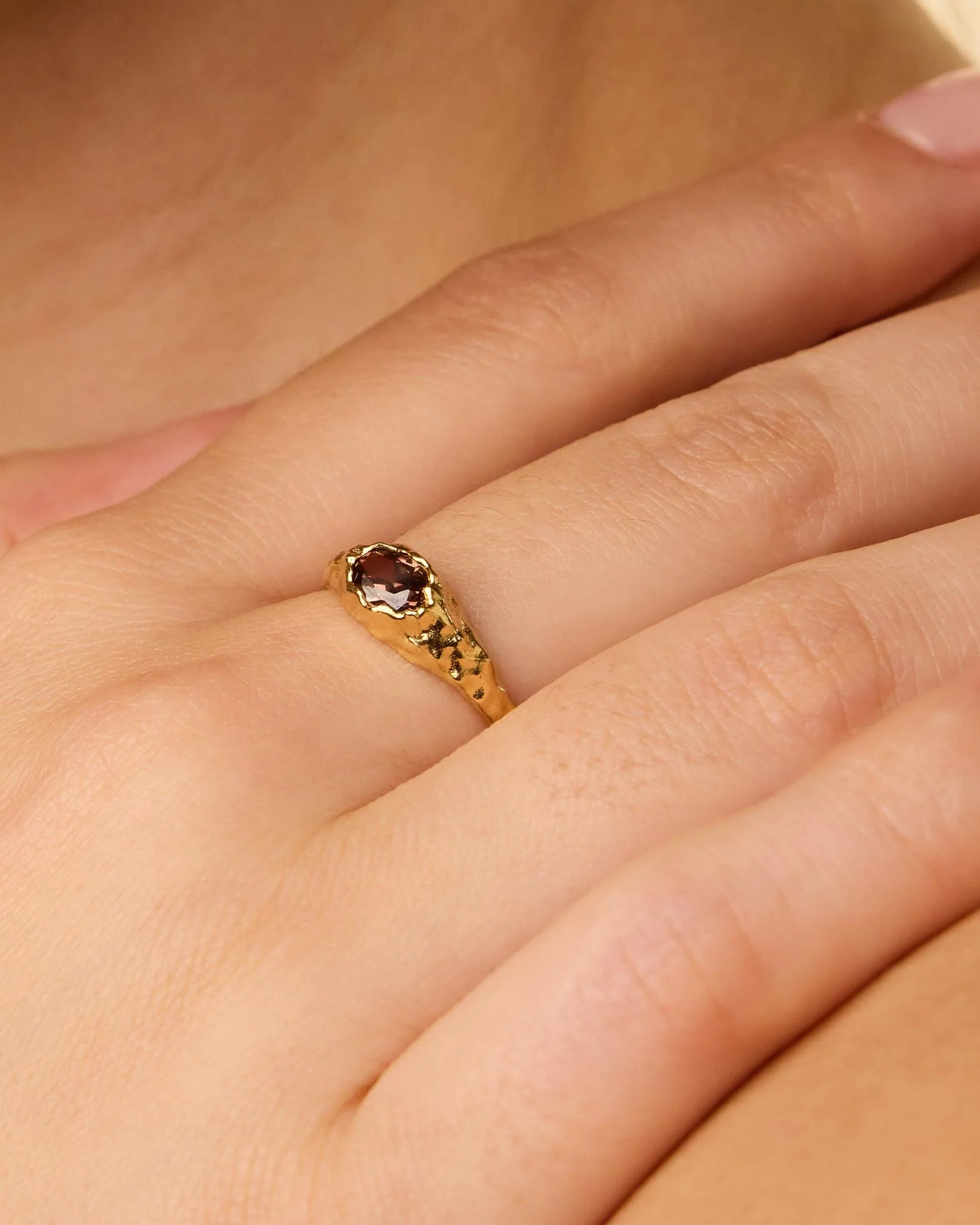 Maria Mini Brown Ring - Image 2