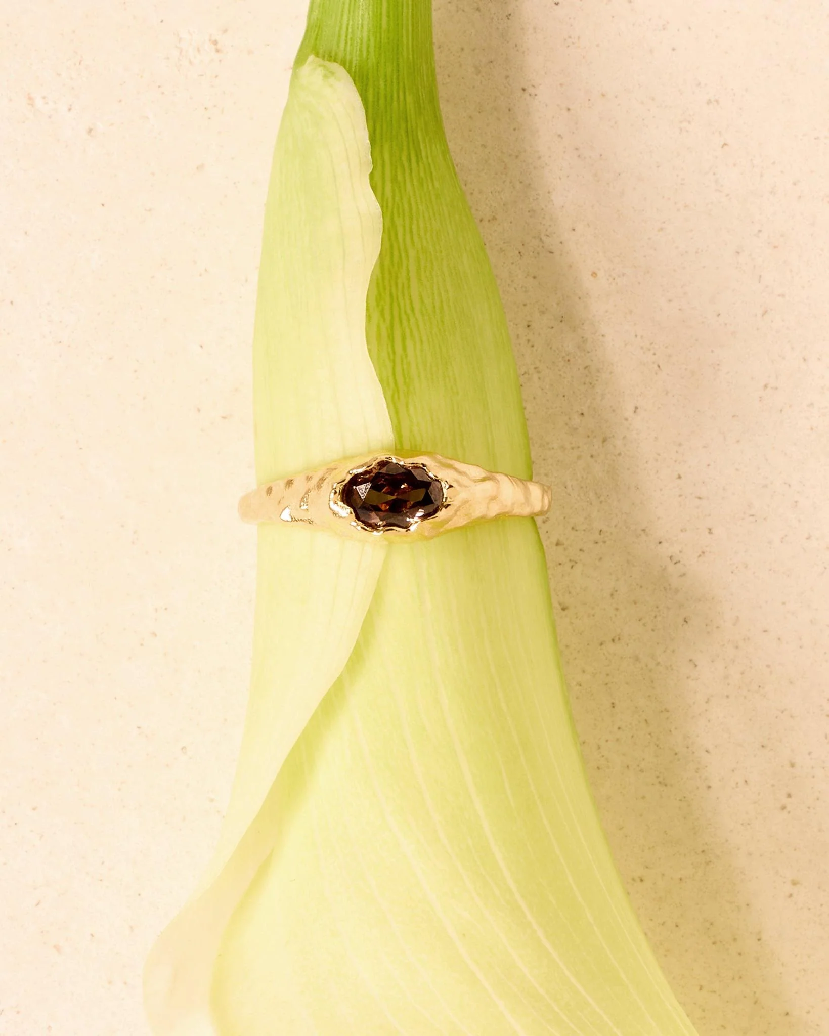 Maria Mini Brown Ring - Image 5